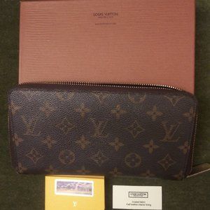Louis Vuitton Zippy Large Monogram Wallet